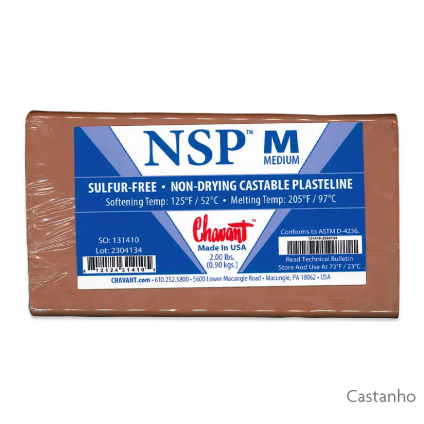 Argila Modelar Densidade Média NSP Chavant