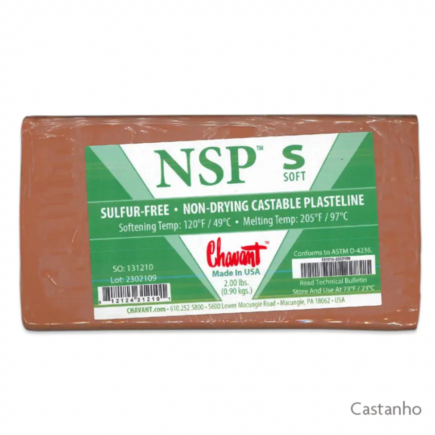 Argila Modelar Densidade Suave NSP Chavant