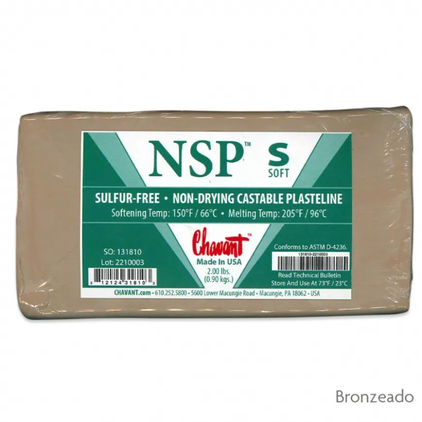 Argila Modelar Densidade Suave NSP Chavant