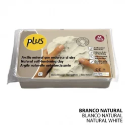 Argila Natural para Modelar PLUS Endurecimento ao Ar