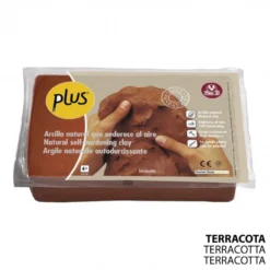 Argila Natural para Modelar PLUS Endurecimento ao Ar