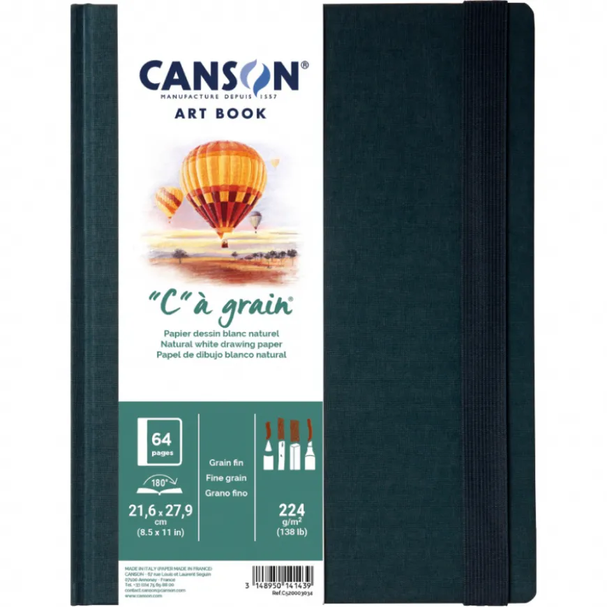Art Book Desenho "C" à Grain Canson