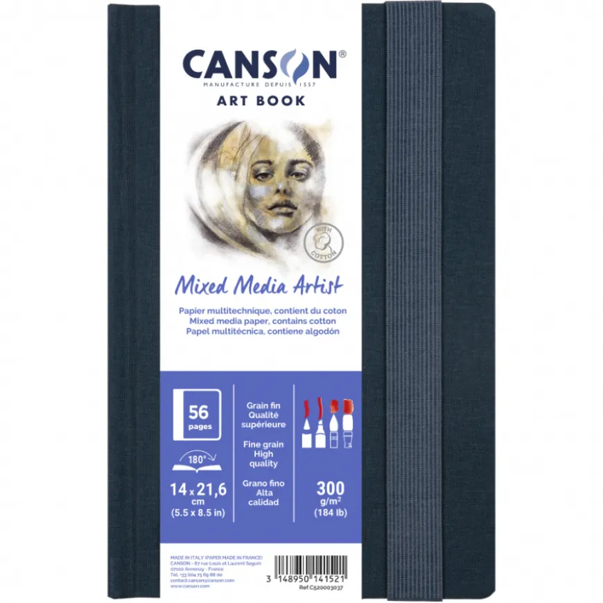 Art Book Mixed Media Artist Canson