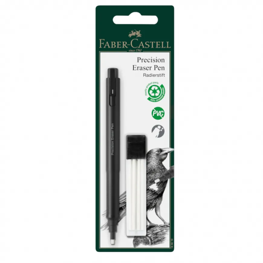 Blister Porta Borracha Precision Faber Castell