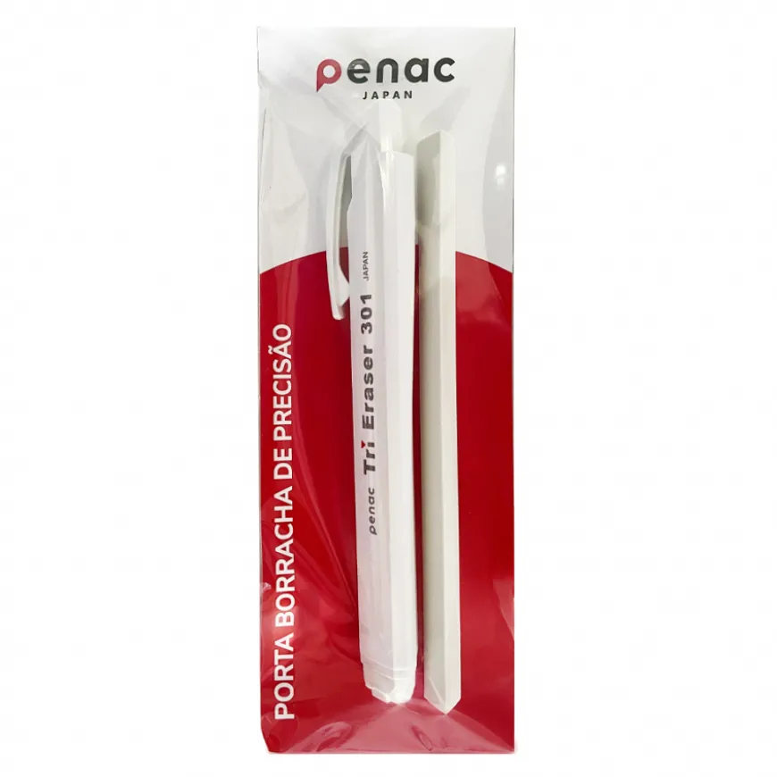Blister Porta Borracha Triangular com Recarga Penac
