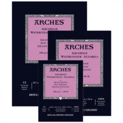 Bloco Aguarela Arches - Grão Acetinado