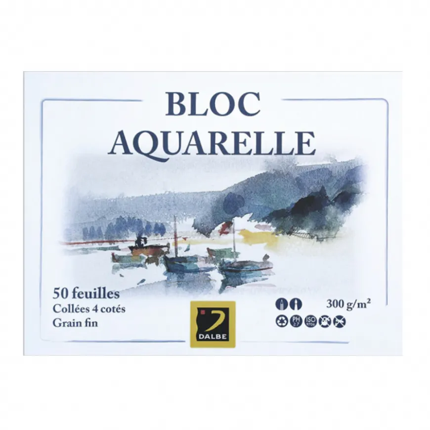 Bloco Aguarela Dalbe