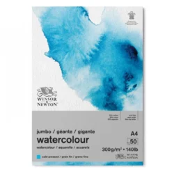 Bloco Aguarela Jumbo Winsor & Newton - Grão Fino