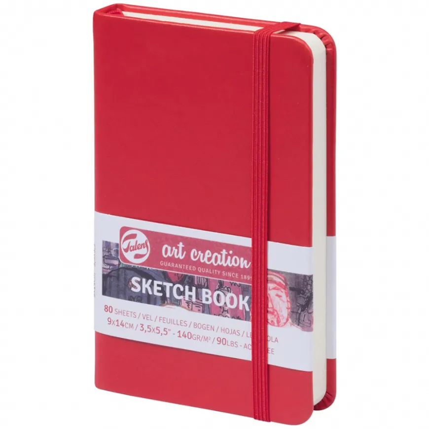 Bloco de Esboço Vermelho Art Creation