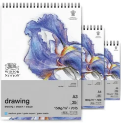 Bloco Desenho Espiral Winsor & Newton - Grão Médio
