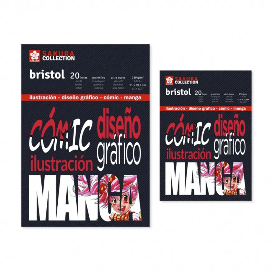 Bloco Ilustração Manga
