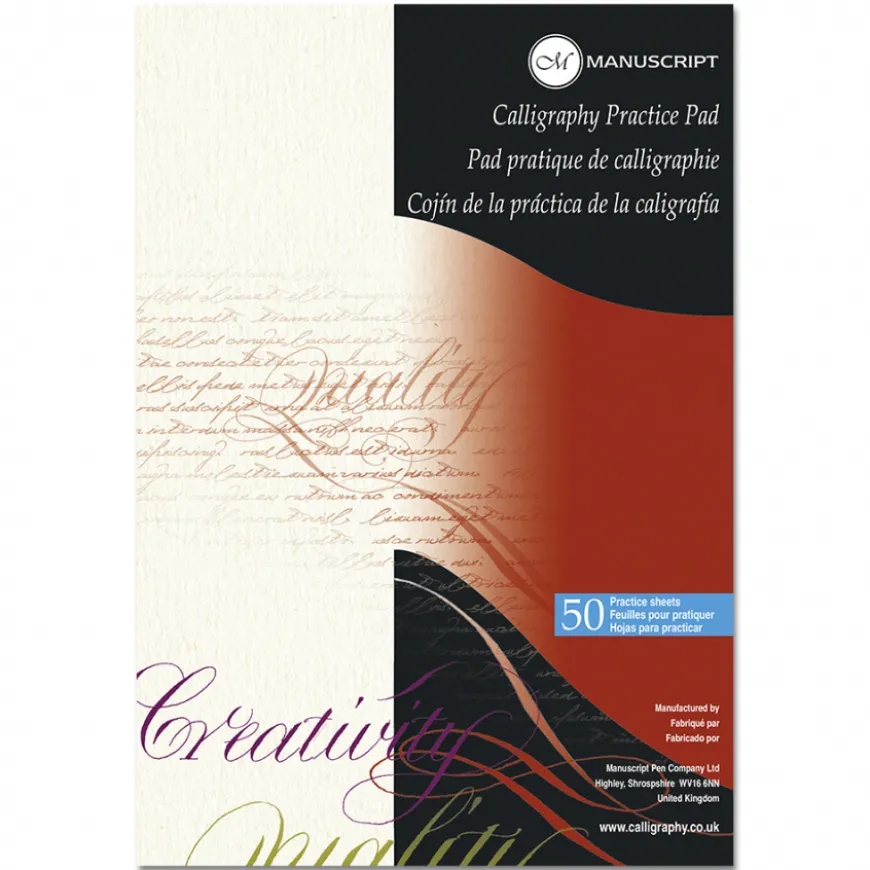 Bloco Manuscript para Caligrafia