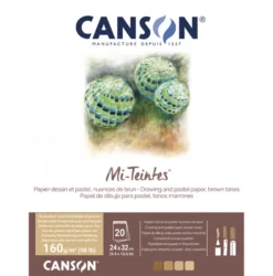 Bloco Mi Teintes Canson Tons Terra