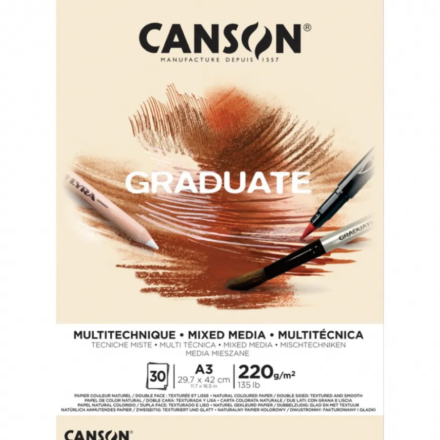 Bloco Mixed Media Graduate Canson