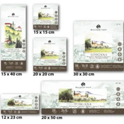 Bloco Papel Aguarela Toscana Magnani
