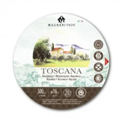 Bloco Papel Redondo Aguarela Toscana Magnani