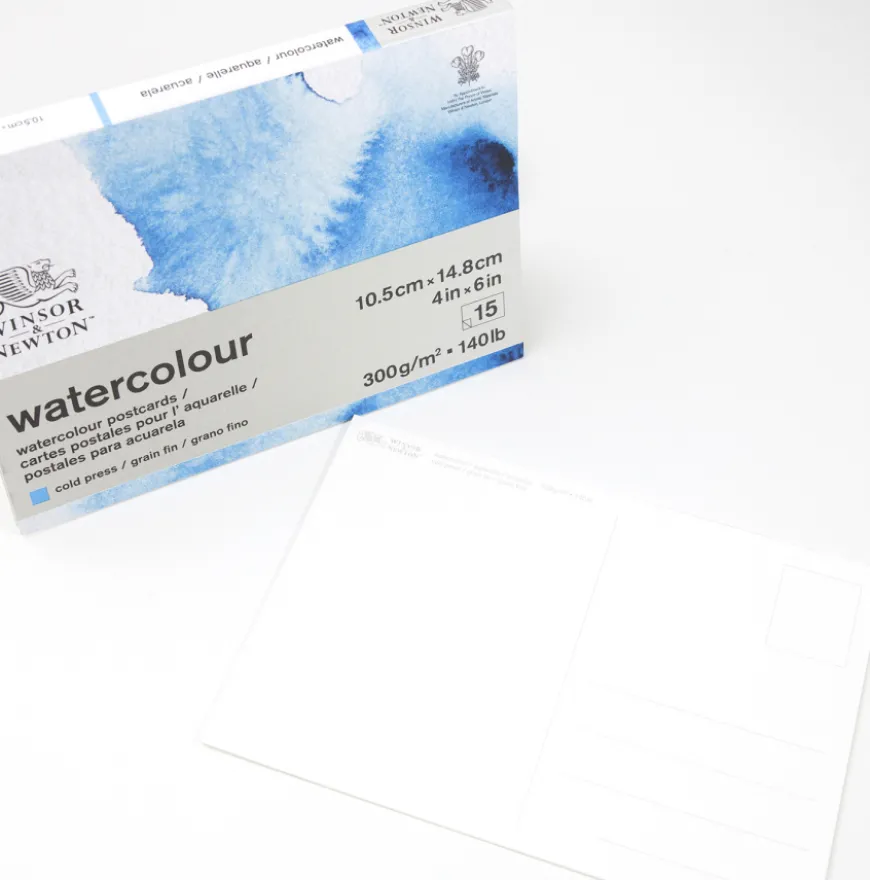 Bloco Postal Aguarela Winsor & Newton - Grão Fino