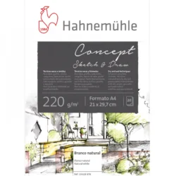 Bloco Sketch & Draw Concept Hahnemühle
