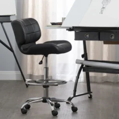 Cadeira Crest Preta Studio Designs
