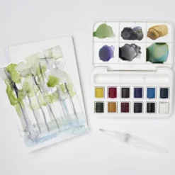 Caixa Aguarela com Pincel de Água Cotman Winsor & Newton