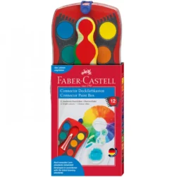 Caixa Aguarelas Connector Faber Castell