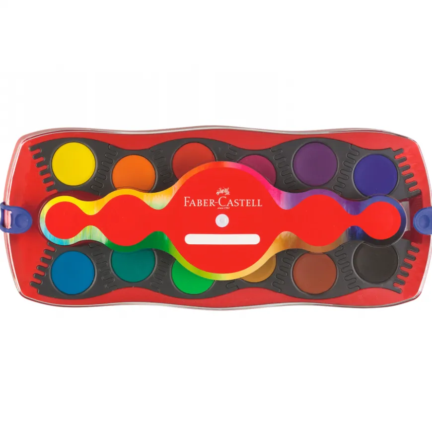 Caixa Aguarelas Connector Faber Castell
