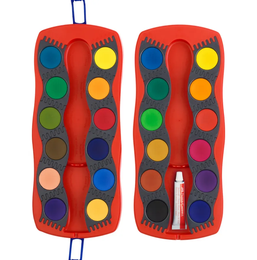 Caixa Aguarelas Connector Faber Castell