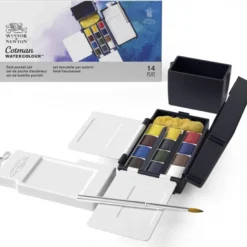 Caixa Campo Aguarela Cotman Winsor & Newton