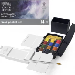 Caixa Campo Aguarela Profissional Winsor & Newton