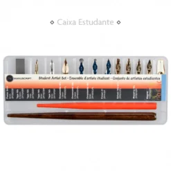 Caixa com 11 Aparos Leonardt Manuscript