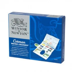 Caixa Compacta de Aguarela Cotman Winsor & Newton