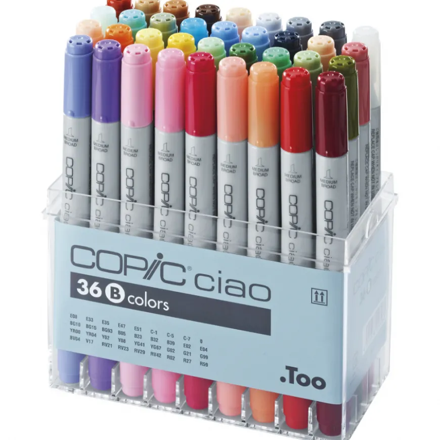 Caixa Copic Ciao - 36 Cores
