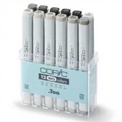 Caixa Copic Classic - Tons Cinza