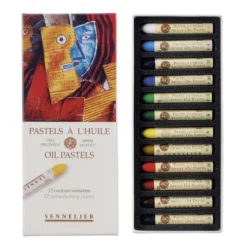 Caixa de Cartão Pastel a Óleo Sennelier