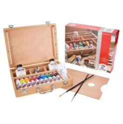 Caixa de Iniciação Pintura Acrílico Basic Van Gogh