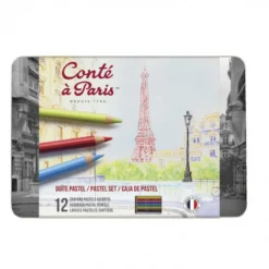 Caixa de Lápis Pastel Conté à Paris