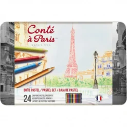 Caixa de Lápis Pastel Conté à Paris