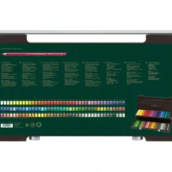 Caixa de Madeira de Lápis Polychromos Faber-Castell