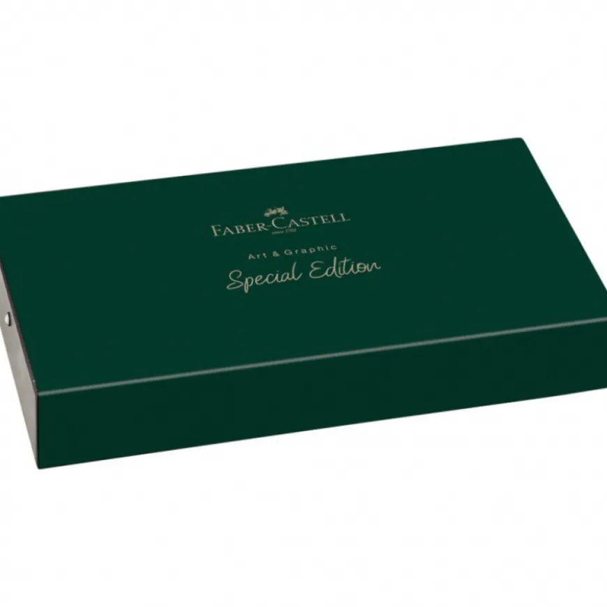 Caixa de Madeira Edição Especial Lápis Polychromos Faber-Castell