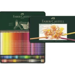 Caixa de Metal de Lápis Polychromos Faber-Castell