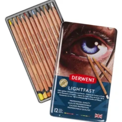 Caixa de Metal Lápis Lightfast Derwent