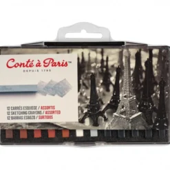 Caixa de Pastel Esboço Conté à Paris