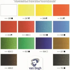 Caixa Óleo Inspiração Van Gogh