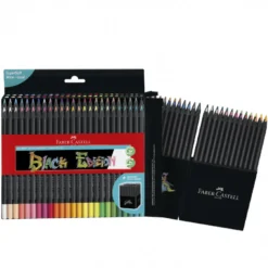 Caixa Lápis de Cor "Black Edition" Faber-Castell