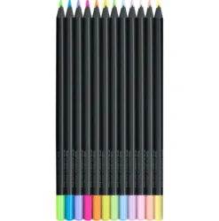 Caixa Lápis de Cor Pastel e Neon