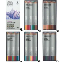 Caixa Lápis de Cor Studio Collection com Secções Winsor & Newton