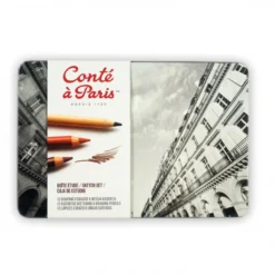 Caixa Lápis Esboço e Desenho Conté à Paris