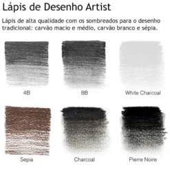 Caixa Lápis Esboço Studio Collection Winsor & Newton
