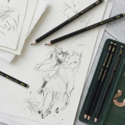 Caixa Lápis Grafite Pitt Matt Faber Castell