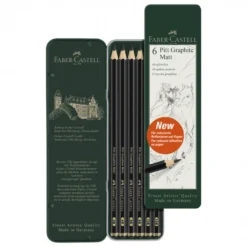 Caixa Lápis Grafite Pitt Matt Faber Castell